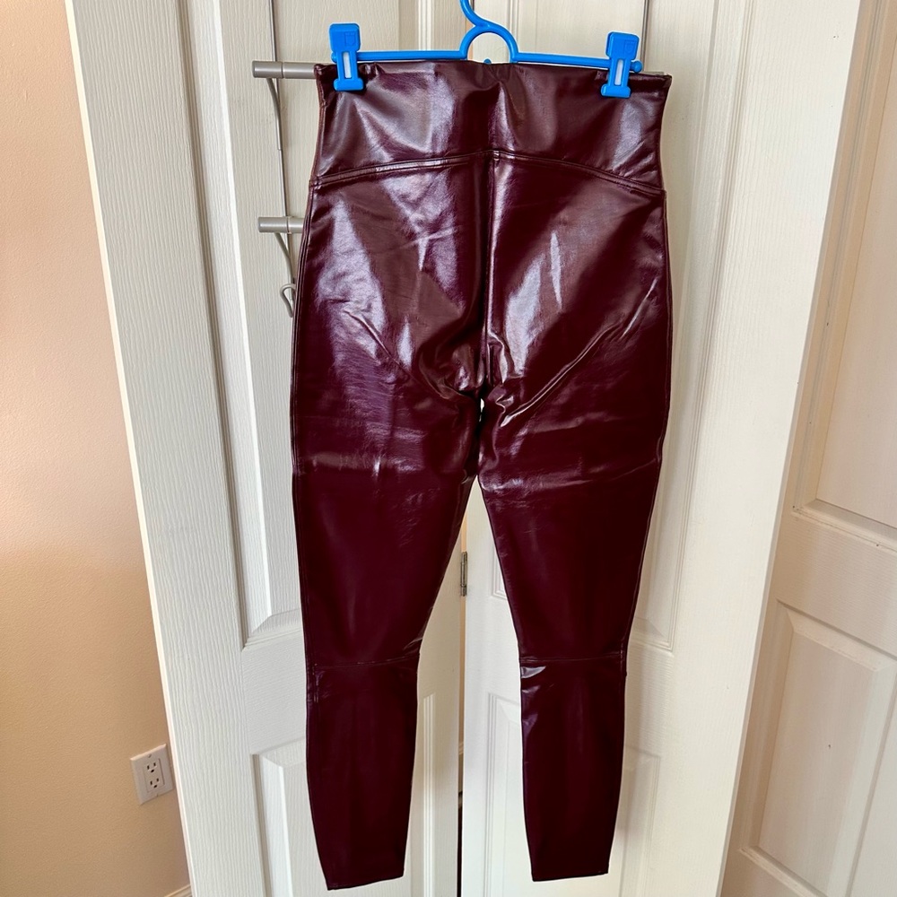 Spanx Faux Leather Leggings - Picture 2 of 5